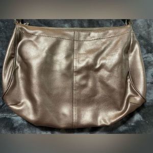 Liz Claiborne Gold Hobo Style Bag
